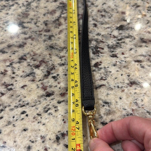 LAUREN RALPH LAUREN Leather Crossbody black. B14 - Picture 9 of 9